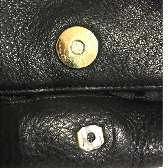 Michael Kors black leather shoulder handbag - Picture 11 of 12